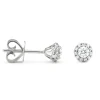 Diamond Point Witgouden Oorsieraden|Diamanten Oorsieraden<Witgouden oorsieraden, 0.30 ct diamant, Starlight