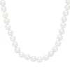 Diamond Point Witgouden Colliers|Parelkettingen<Witgouden parelketting Rivièra