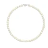 Diamond Point Witgouden Colliers|Parelkettingen<Witgouden parelketting Rivièra