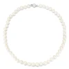Diamond Point Witgouden Colliers|Parelkettingen<Witgouden parelketting Rivièra