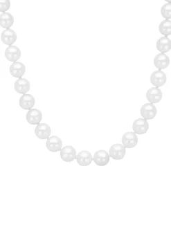 Diamond Point Witgouden Colliers|Parelkettingen<Witgouden parelketting Rivièra