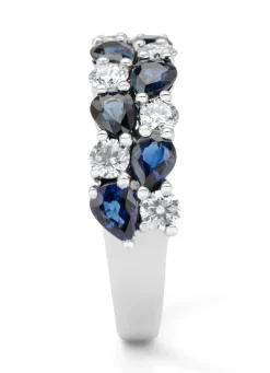 Diamond Point Witgouden Ringen|Ringen Met Kleurstenen<Witgouden ring, 1.65 ct blauwe saffier, Eden
