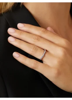 Diamond Point Witgouden Ringen|Ringen Met Kleurstenen<Witgouden ring, 0.16 ct blauwe saffier, Ensemble