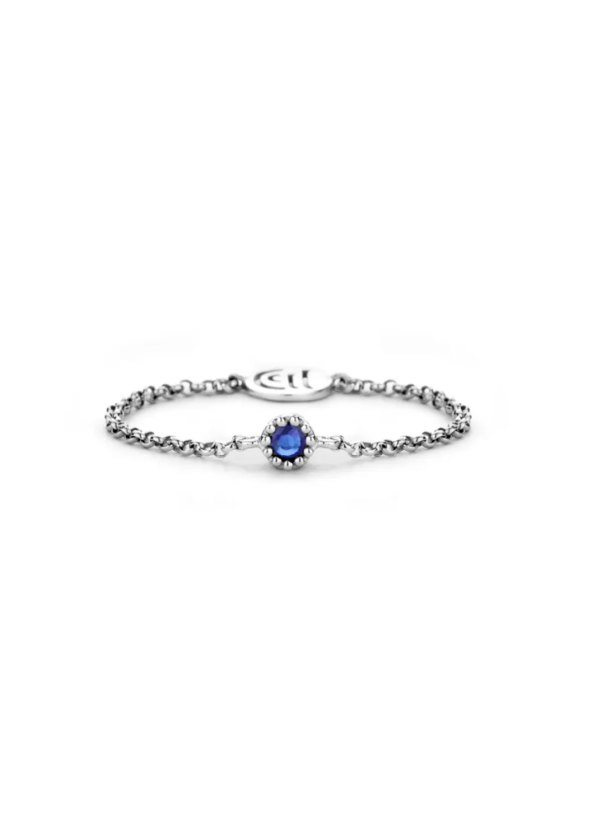 Diamond Point Witgouden Ringen|Ringen Met Kleurstenen<Witgouden ring, 0.05 ct blauwe saffier, Joy