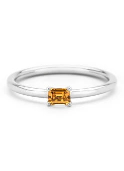 Diamond Point Witgouden Ringen|Ringen Met Kleurstenen<Witgouden ring, 0.18 ct citrien, Joy