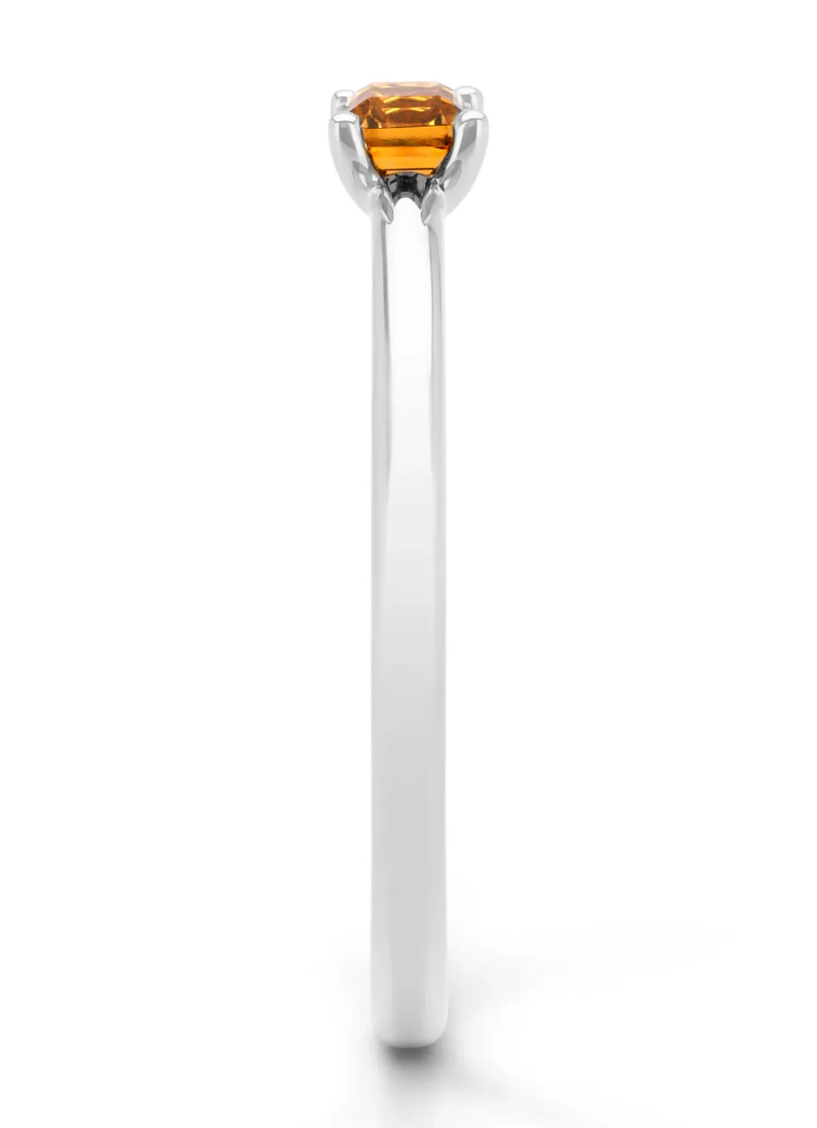 Diamond Point Witgouden Ringen|Ringen Met Kleurstenen<Witgouden ring, 0.18 ct citrien, Joy