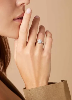 Diamond Point Witgouden Ringen|Diamanten Ringen<Witgouden ring, 0.28 ct diamant, Enchanted