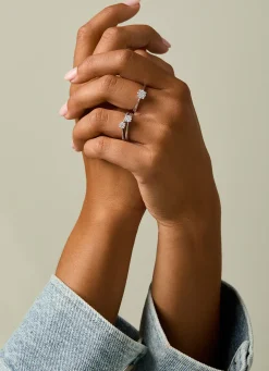 Diamond Point Witgouden Ringen|Diamanten Ringen<Witgouden ring, 0.25 ct diamant, Enchanted