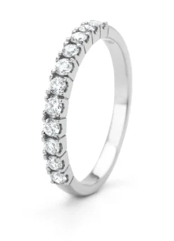 Diamond Point Witgouden Ringen|Diamanten Ringen<Witgouden ring, 0.40 ct diamant, Ensemble