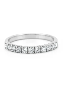 Diamond Point Witgouden Ringen|Diamanten Ringen<Witgouden ring, 0.40 ct diamant, Ensemble