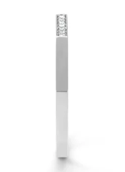 Diamond Point Witgouden Ringen|Diamanten Ringen<Witgouden ring, 0.03 ct diamant, Ensemble