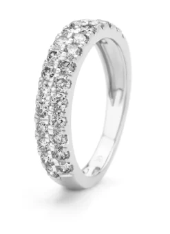 Diamond Point Witgouden Ringen|Diamanten Ringen<Witgouden ring, 0.95 ct diamant, Ensemble