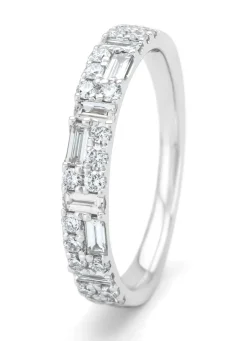 Diamond Point Witgouden Ringen|Diamanten Ringen<Witgouden ring, 0.57 ct diamant, Gallery