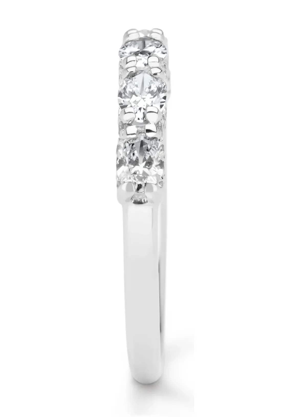 Diamond Point Witgouden Ringen|Diamanten Ringen<Witgouden ring, 0.92 ct diamant, Gallery