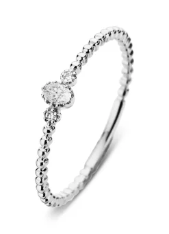 Diamond Point Witgouden Ringen|Diamanten Ringen<Witgouden ring, 0.09 ct diamant, Joy
