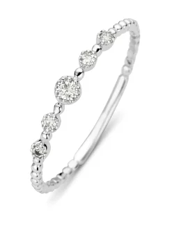 Diamond Point Witgouden Ringen|Diamanten Ringen<Witgouden ring, 0.09 ct diamant, Joy