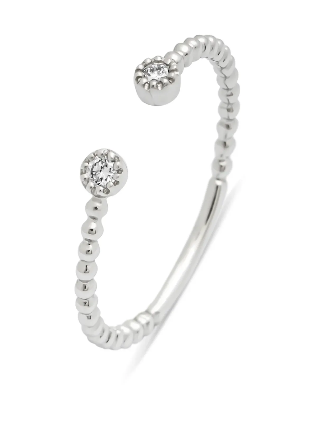 Diamond Point Witgouden Ringen|Diamanten Ringen<Witgouden ring, 0.06 ct diamant, Joy