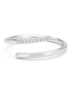 Diamond Point Witgouden Ringen|Diamanten Ringen<Witgouden ring, 0.04 ct diamant, La Dolce Vita