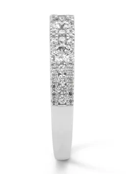 Diamond Point Witgouden Ringen|Diamanten Ringen<Witgouden ring, 0.70 ct diamant, Majestic