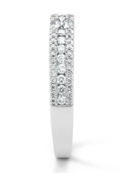 Diamond Point Witgouden Ringen|Diamanten Ringen<Witgouden ring, 0.49 ct diamant, Majestic