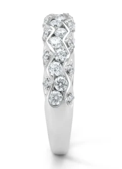 Diamond Point Witgouden Ringen|Diamanten Ringen<Witgouden ring, 0.73 ct diamant, Majestic