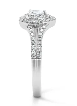 Diamond Point Witgouden Ringen|Diamanten Ringen<Witgouden ring, 0.32 ct diamant, Petite Romance