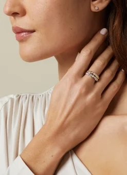 Diamond Point Witgouden Ringen|Diamanten Ringen<Witgouden ring, 0.45 ct diamant, Petite Romance
