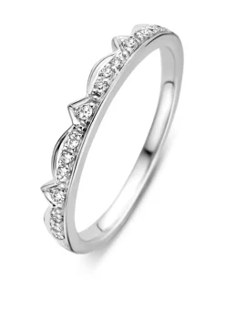 Diamond Point Witgouden Ringen|Diamanten Ringen<Witgouden ring, 0.11 ct diamant, Since 1904