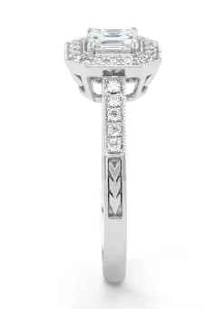 Diamond Point Witgouden Ringen|Diamanten Ringen<Witgouden ring, 0.53 ct diamant, Since 1904