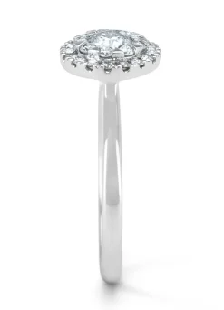 Diamond Point Witgouden Ringen|Diamanten Ringen<Witgouden ring, 0.62 ct diamant, Solitair