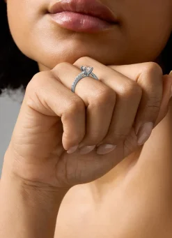 Diamond Point Witgouden Ringen<Witgouden ring, 1.25 ct diamant, Solitair