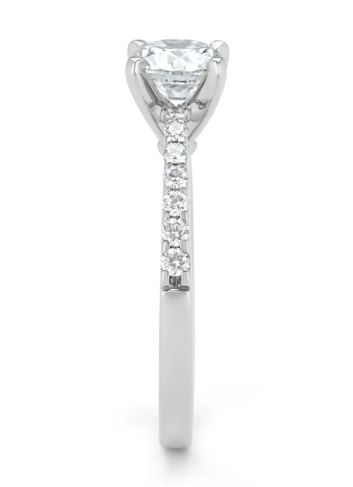Diamond Point Witgouden Ringen<Witgouden ring, 1.25 ct diamant, Solitair