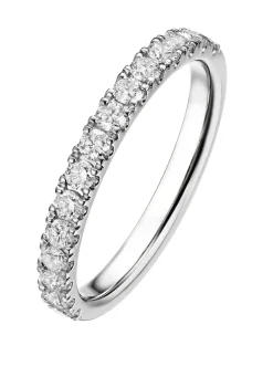 Diamond Point Witgouden Ringen|Aanschuifringen<Witgouden ring, 0.52 ct diamant, Wedding