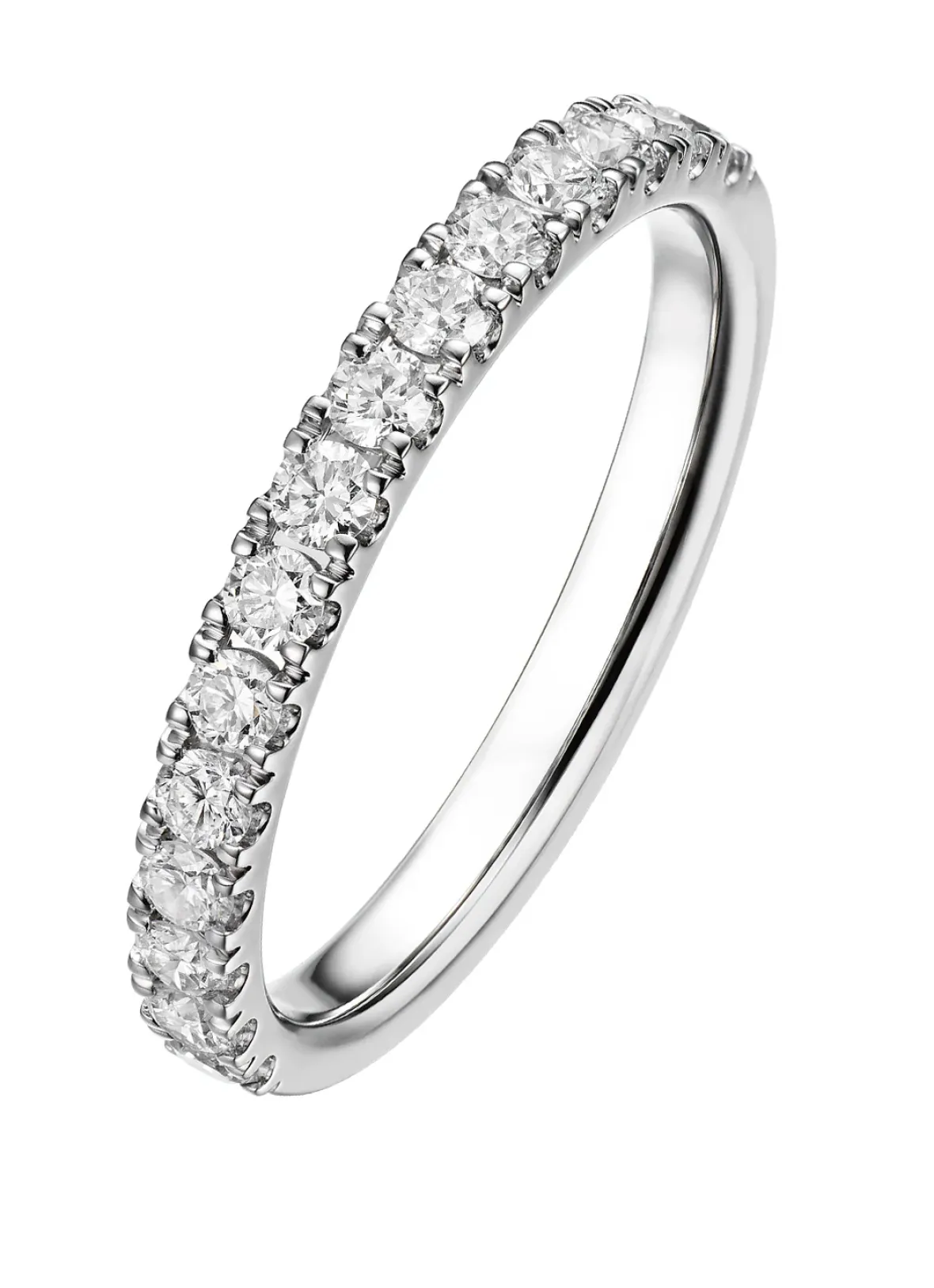 Diamond Point Witgouden Ringen|Aanschuifringen<Witgouden ring, 0.52 ct diamant, Wedding