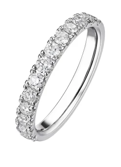 Diamond Point Witgouden Ringen|Aanschuifringen<Witgouden ring, 1.01 ct diamant, Wedding