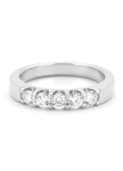 Diamond Point Witgouden Ringen|Diamanten Ringen<Witgouden ring, 0.55 ct diamant, Wedding