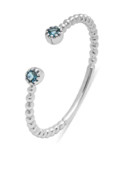Diamond Point Witgouden Ringen|Ringen Met Kleurstenen<Witgouden ring, 0.08 ct london topaas, Joy