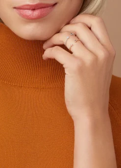 Diamond Point Witgouden Ringen|Ringen Met Kleurstenen<Witgouden ring, 0.08 ct london topaas, Joy