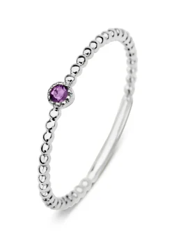 Diamond Point Witgouden Ringen|Ringen Met Kleurstenen<Witgouden ring, 0.04 ct paarse amethist, Joy
