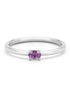 Diamond Point Witgouden Ringen|Ringen Met Kleurstenen<Witgouden ring, 0.14 ct paarse amethist, Joy