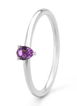 Diamond Point Witgouden Ringen|Ringen Met Kleurstenen<Witgouden ring, 0.13 ct paarse amethist, Joy