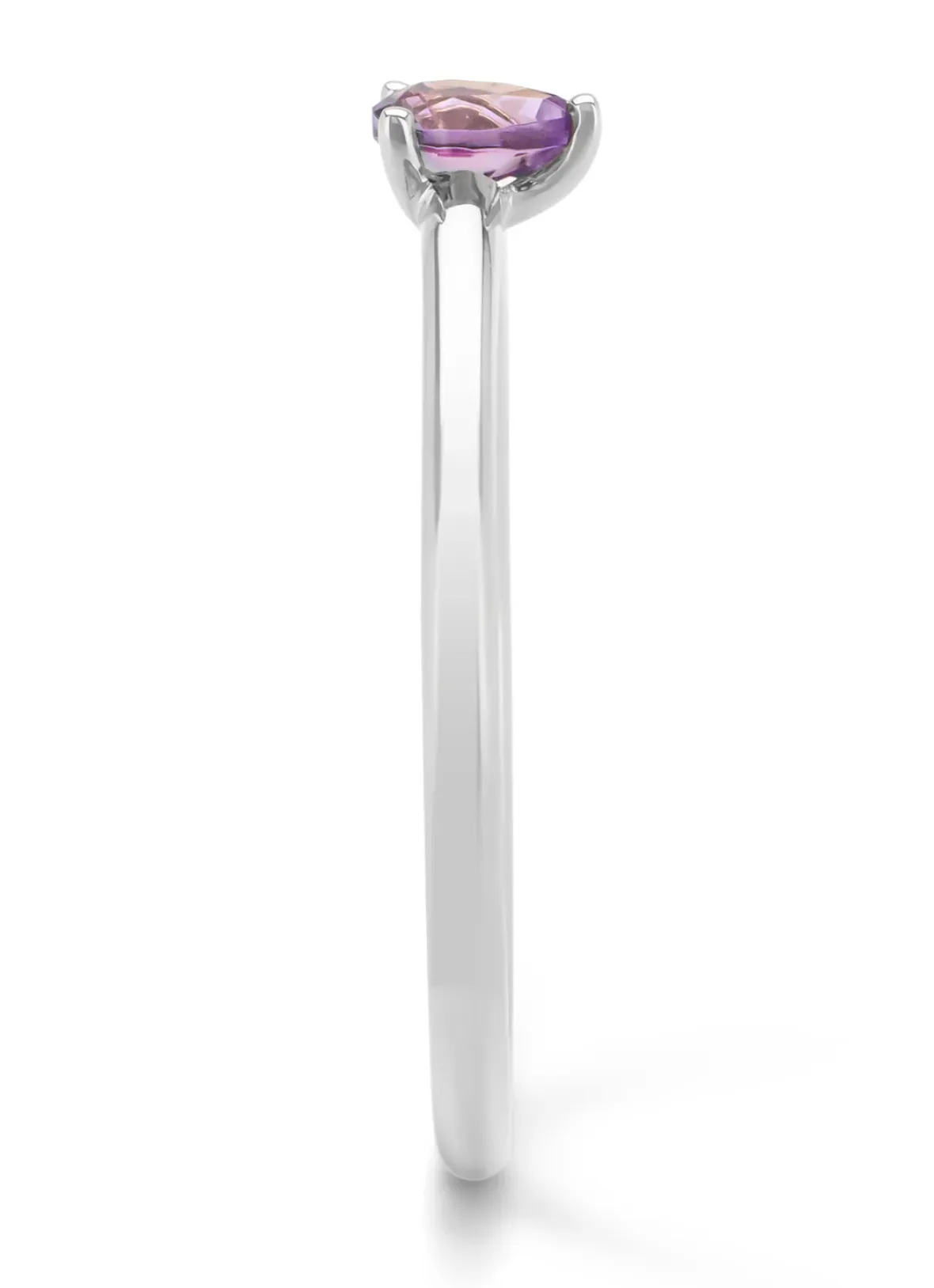 Diamond Point Witgouden Ringen|Ringen Met Kleurstenen<Witgouden ring, 0.13 ct paarse amethist, Joy