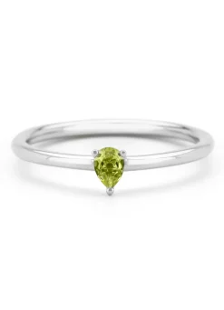 Diamond Point Witgouden Ringen|Ringen Met Kleurstenen<Witgouden ring, 0.17 ct peridoot, Joy