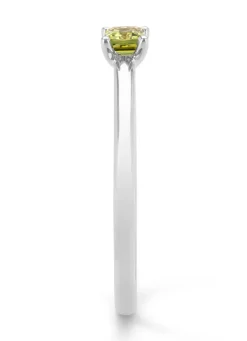 Diamond Point Witgouden Ringen|Ringen Met Kleurstenen<Witgouden ring, 0.21 ct peridoot, Joy