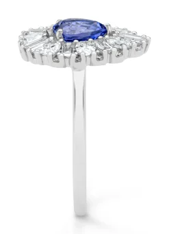 Diamond Point Witgouden Ringen|Ringen Met Kleurstenen<Witgouden ring, 0.83 ct tanzaniet, Gallery