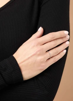 Diamond Point Witgouden Ringen|Ringen Met Kleurstenen<Witgouden ring, 0.04 ct topaas, Joy