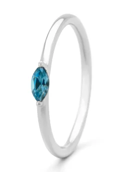 Diamond Point Witgouden Ringen|Ringen Met Kleurstenen<Witgouden ring, 0.16 ct topaas, Joy