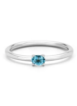 Diamond Point Witgouden Ringen|Ringen Met Kleurstenen<Witgouden ring, 0.20 ct topaas, Joy