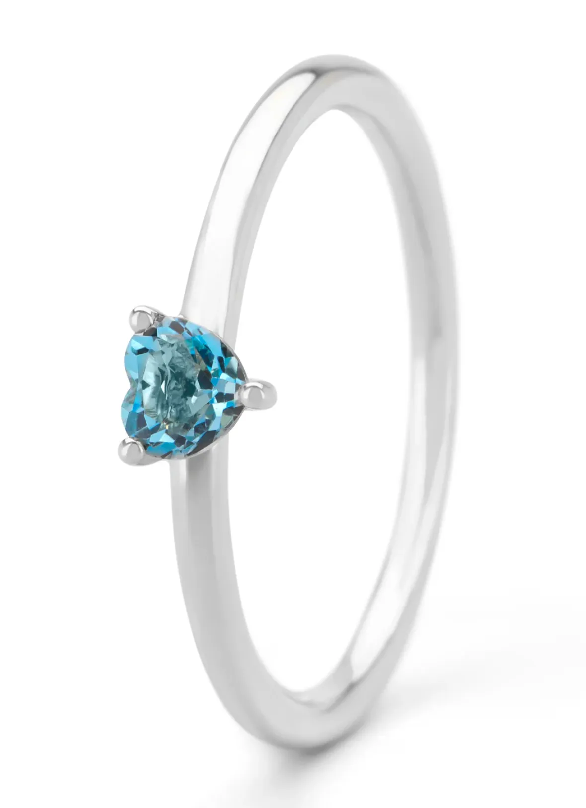 Diamond Point Witgouden Ringen|Ringen Met Kleurstenen<Witgouden ring, 0.30 ct topaas, Joy