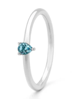 Diamond Point Witgouden Ringen|Ringen Met Kleurstenen<Witgouden ring, 0.18 ct topaas, Joy